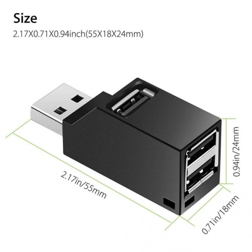USB-Xаб USB 2.0 на 3 USB-порта