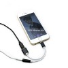 Переходник Lightning - 2x Lightning для наушников и зарядки iPhone, iPad
