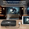 Конвертер Lightning (Male, папа) - HDMI (Female, мама) для iPhone, iPad, iPod