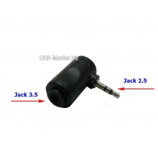 Аудио-переходник micro Jack 2.5mm ‒ AUX 3.5mm