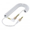 Аудио кабель пружинный Jack 3.5mm, AUX "Felkin"