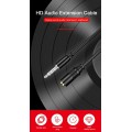Аудио-кабель 3.5 мм, 4-Pin (папа/мама)