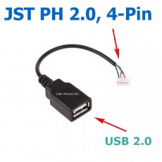 Адаптер JST PH 2.0, 4Pin - USB