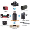 Блютуз адаптер USB - Mini Jack 3.5, AUX для Авто-магнитолы, Колонок, и других Аудио-систем