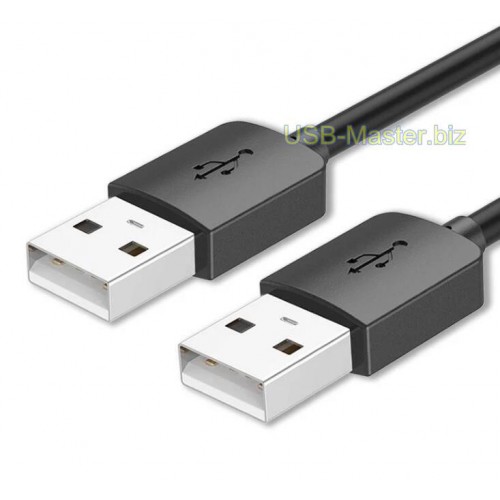 Кабель USB 2.0 (Male, папа) - USB 2.0 (Male, папа), длина от 50 см до 3 м