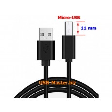 Micro-USB кабель для защищенных смартфонов 11 mm