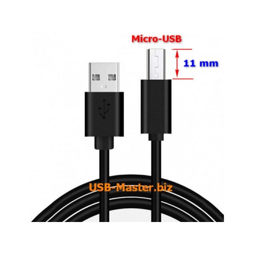 Micro-USB кабель для защищенных смартфонов 11 mm