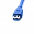 Кабель для принтера USB 3.0 (Male, папа) - USB 3.0 Type-B (Male, папа), OTG