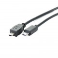 Кабель Micro-USB (Male, папа) ‒ Mini-USB 8-Pin (Male, папа) OTG
