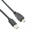 Кабель Type-C (Male, папа) ‒ Mini-USB 8-Pin (Male, папа) OTG