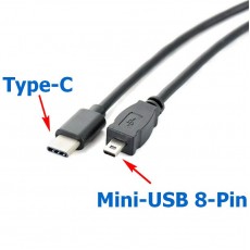Кабель Type-C ‒ Mini-USB 8-Pin, OTG