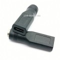Разъем питания постоянного тока USB 3.1 Type-C (Female, мама) - DC 5.5x2.5 мм (Male, папа)
