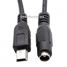 Кабель адаптер Mini-USB - DC 3.5 x 1.35 мм