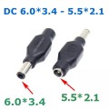 Адаптер питания постоянного тока DC 6.0 x 3.4 мм - 5.5 x 2.1 мм