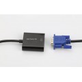 Переходник Micro-HDMI (Male, папа) ‒ VGA (Female, мама)