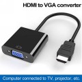 Переходник HDMI (Male, папа) ‒ VGA (Female, мама)