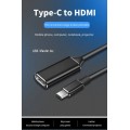 Переходник USB Type-C (Male, папа) ‒ HDMI (Female, мама), с поддержкой 4K видео