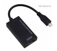 Конвертер Micro-USB ‒ HDMI, MHL, FullHD 1080p