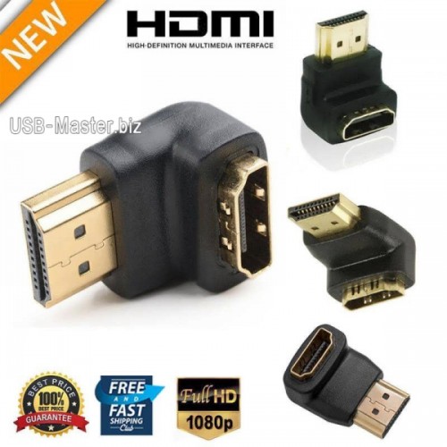 Угловые переходники HDMI 90 и 270 градусов