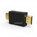 Переходник, соединитель HDMI (штекер, male) ‒ HDMI (штекер, male)