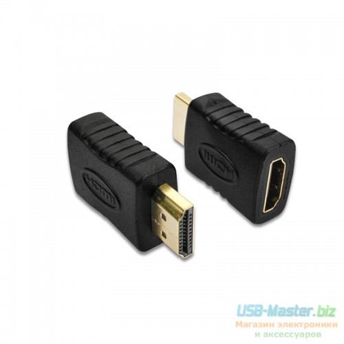 Переходник HDMI (штекер, male) ‒ HDMI (гнездо, female)