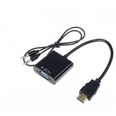 Конвертер HDMI ‒ VGA + аудио-выход