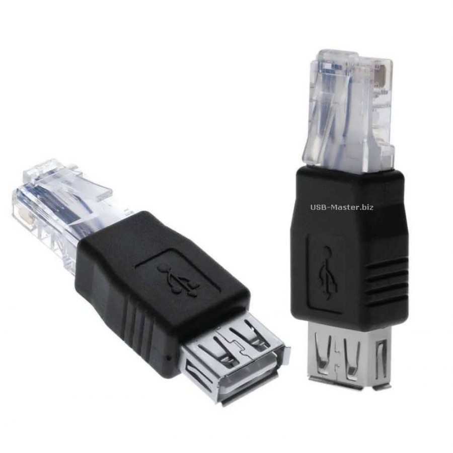 Переходник (адаптер) USB A (мама) - USB A (мама), f - f