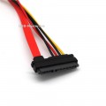 Комбинированный кабель SATA 15 Pin - SATA 7 Pin - Molex 4 Pin