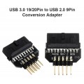 Переходник USB 3.0 (20-Pin) - DuPont 2.54 мм (9-Pin)