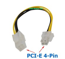 Кабель питания PCI-E 4-Pin (Male-Female)