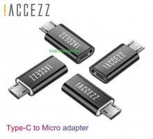 Адаптер Micro-USB штекер ‒ Type-C гнездо, OTG