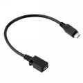 Кабель Micro-USB (Male, папа) - Micro-USB (Female, мама) OTG, длина 30 см