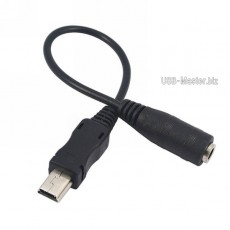 Кабель Mini-USB ‒ AUX 3.5, для Gopro Hero 3, 3+, 4