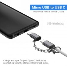 Адаптер Micro-USB ‒ Type-C OTG