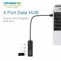 USB-Хаб на 4 порта USB 2.0, разветвитель, Hub, "UFBOSS"