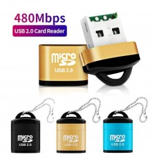 Картридер USB 2.0, TF Micro SD, адаптер