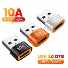 USB 3.0 - Type-C, 10A, Fast Charge, OTG