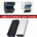 Переходник Type-C (Female, мама) ‒ USB 3.0 (Female, мама), соединитель