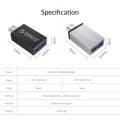 Переходник USB 3.0 ‒ Micro-USB, OTG, Премиум-качество "Orico" 