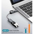 Кабель 2 в 1: USB 3.0 OTG ‒ Type-C + Micro-USB, OTG