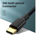 Кабель, Адаптер USB 3.0 (Female, мама) - Type-C (Male, папа), OTG, Premium