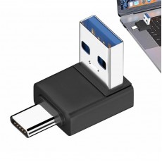 Адаптер USB 3.0 - Type-C, Угловой 90° 