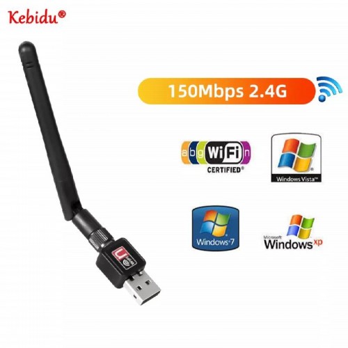 USB WiFi антенна, 150 Мбит/с, 2.4ГГц, 2dBi